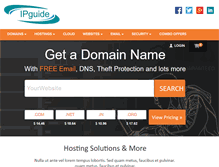 Tablet Screenshot of ipguide.net